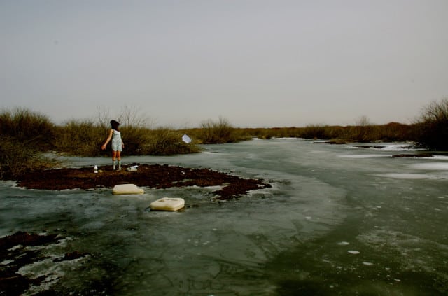 Gabriella Sieminska’s photo of a lone figure explores the catatonic state of isolation. (Photo: Gabriella Sieminska)